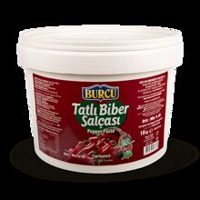 19 KG BURCU EV TİPİ TATLI BİBER SALÇASI KOVA