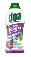 DOA SIVI KREM 3 LÜ ETKİ SODA -KARBONAT-ARAP SABUNU 750 ML