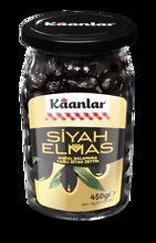 450 GR KAANLAR DOĞAL SOFRALIK SİYAH ZEYTİN YAĞLI SİYAH ELMAS (201-230)