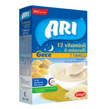 ARI 12 VİTAMİNLİ 6 MİNERALLİ SÜTLÜ 7 TAHILLI PİRİNÇLİ GECE 200 GR