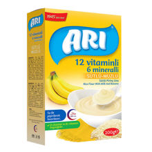 ARI 12 VİTAMİNLİ 6 MİNERALLİ SÜTLÜ MUZLU PİRİNÇLİ 200 GR