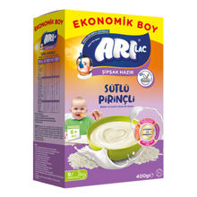 ARILAC INSTANT EK GIDA SÜTLÜ PİRİNÇLİ 400 GR