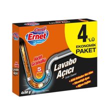 ERNET SÜPER LAVABO AÇICI 4 LÜ ÖZEL PAKET