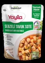 200 GR YAYLA SEBZELİ TAVUK SOTE
