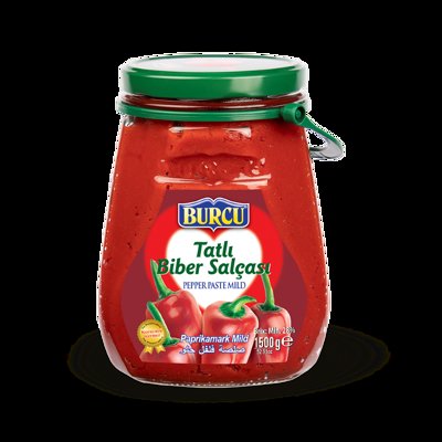 1500 GR TATLI BİBER SALÇASI CAM