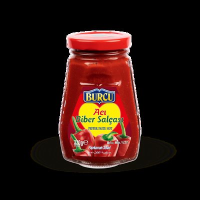 320 GR BURCU ACI BİBER SALÇASI CAM