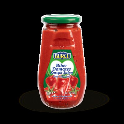 600 GR BİBER DOMATES İKİSİ BİRARADA SALÇA