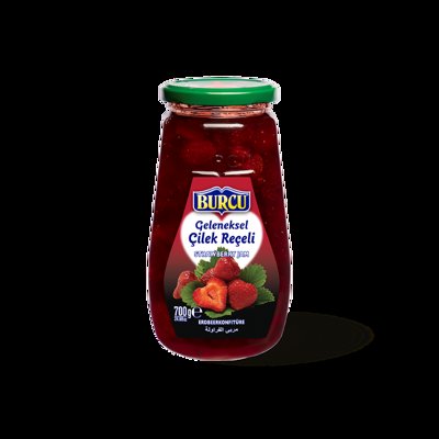 700 GR BURCU ÇİLEK REÇELİ CAM