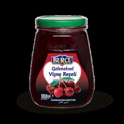 1500 GR BURCU VİŞNE REÇELİ CAM