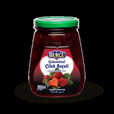 1500 GR BURCU ÇİLEK REÇELİ CAM