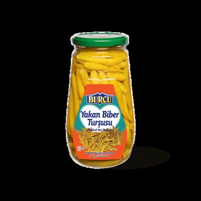 520 GR BURCU YAKAN BİBER TURŞUSU CAM