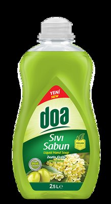 DOA SIVI SABUN ZEYTİN ÇİÇEĞİ 2500 ML