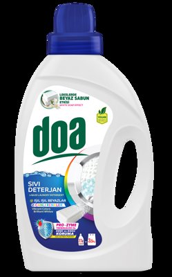 DOA SIVI ÇAMAŞIR DETERJANI BEYAZ SABUN ETKİLİ 1500 ML