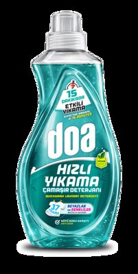 DOA HIZLI YIKAMA SIVI ÇAMAŞIR DETERJANI BEYAZLAR VE RENKLİLER 1480 ML