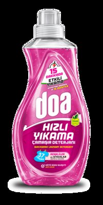 DOA HIZLI YIKAMA SIVI ÇAMAŞIR DETERJANI RENKLİLER VE SİYAHLAR 1480 ML