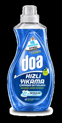 DOA HIZLI YIKAMA SIVI ÇAMAŞIR DETERJANI BEYAZLAR 1480 ML