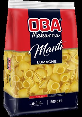 500 GR OBA MANTI MAKARNA