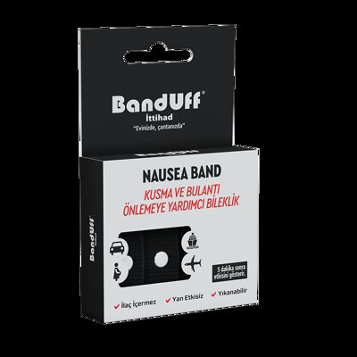 BANDUFF (HNS-UF1001) BULANTI BİLEKLİĞİ SİYAH