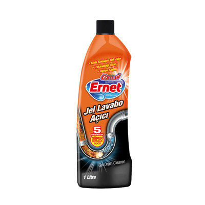 ERNET SÜPER LİKİT JEL LAVABO AÇICI 1 LT
