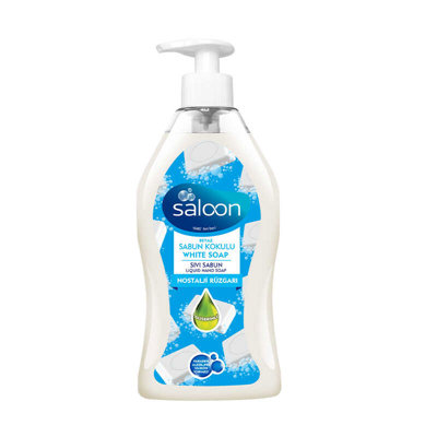 SALOON SIVI SABUN BEYAZ SABUN KOKULU 400 ML