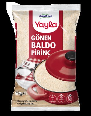 1000 GR YAYLA (GÖNEN) BALDO PİRİNÇ
