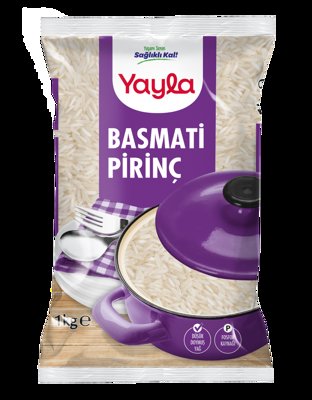 1000 GR YAYLA BASMATİ PİRİNÇ