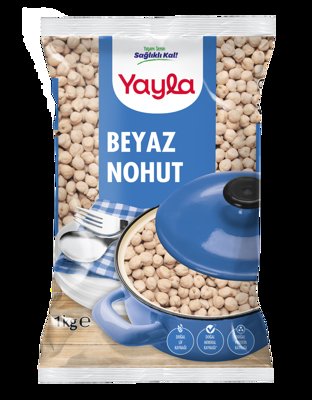 1000 GR YAYLA BEYAZ NOHUT