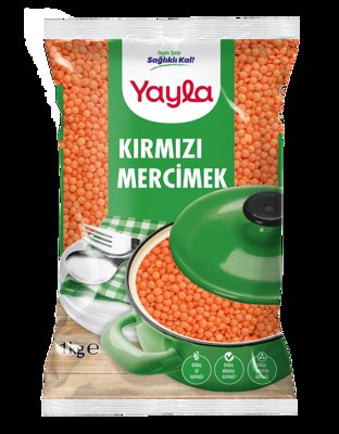 1000 GR YAYLA KIRMIZI MERCİMEK
