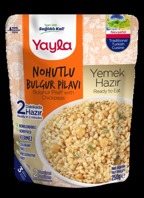 250 GR YAYLA NOHUTLU BULGUR PİLAVI