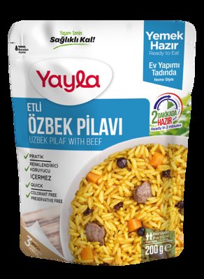 200 GR YAYLA ETLİ ÖZBEK PİLAVI