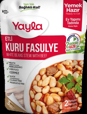 250 GR YAYLA ETLİ FASULYE YEMEĞİ