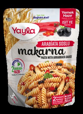 250 GR YAYLA ARABİATA SOSLU MAKARNA