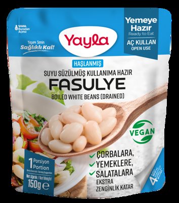 150 GR YAYLA HAŞLANMIŞ FASULYE