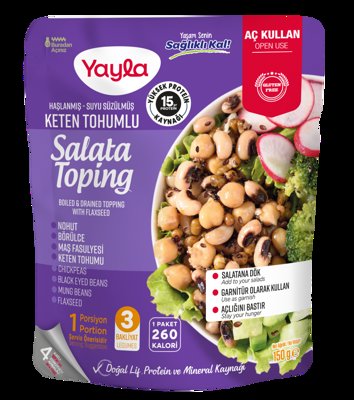 150 GR YAYLA KETEN TOHUMLU SALATA TOPING